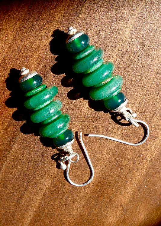 Serpentine Earrings